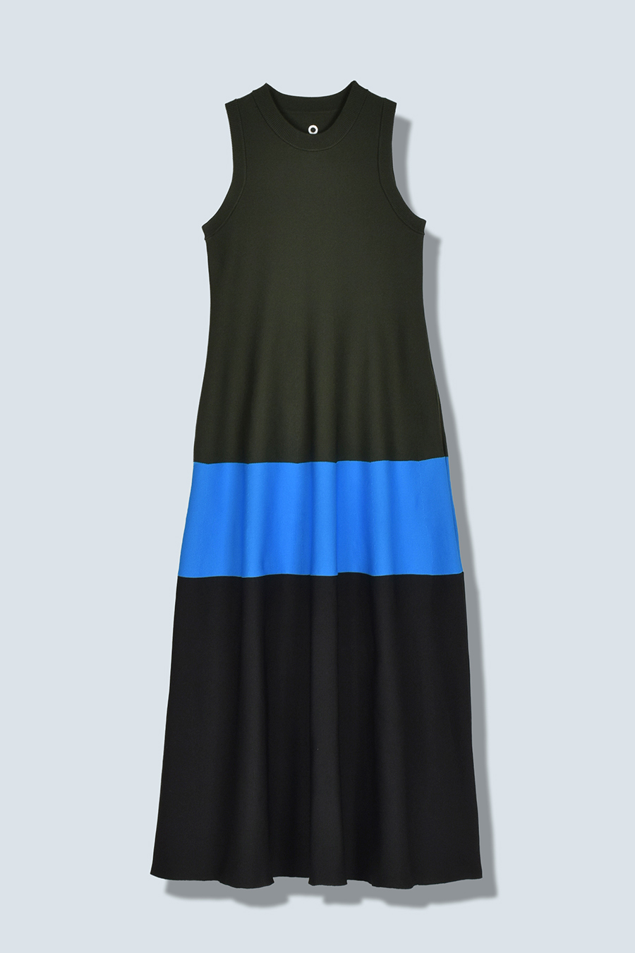 OMMO ONLINE STORE / TENT LINE BLOCKING KNIT OP