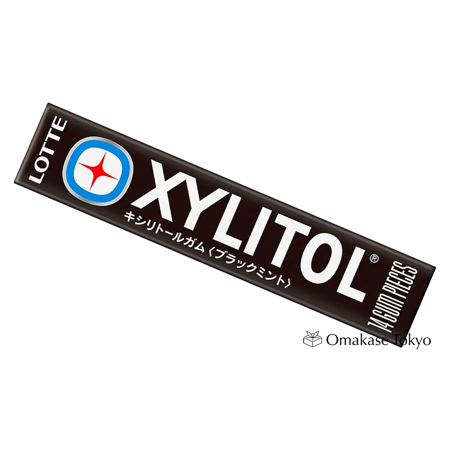 Lotte Xylitol Gum Black Mint 14pieces – Omakase Tokyo