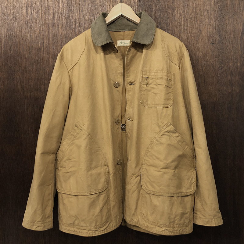 L.L. Bean Field Hunting Jacket 筆記体タグ（エルエルビーン