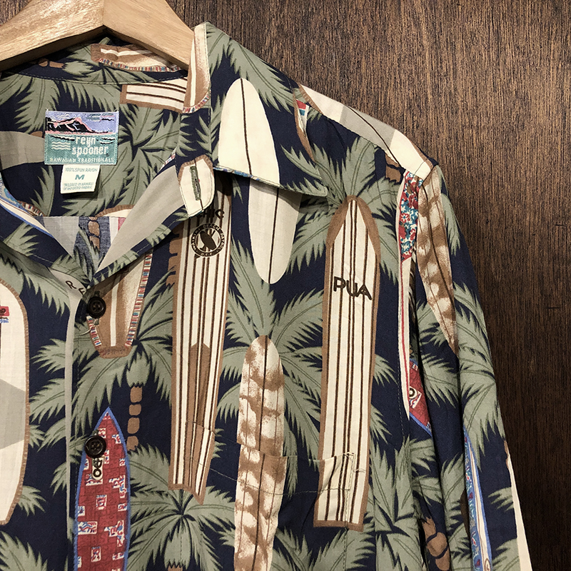 Reyn Spooner Spun Rayon Aloha Short Sleeve Shirts Surfboard