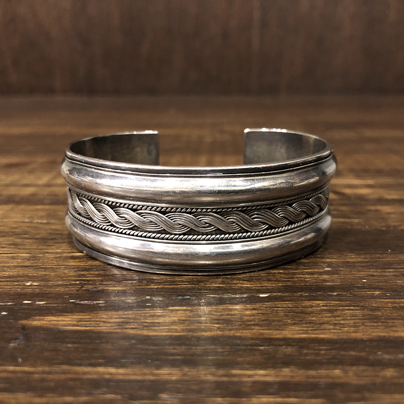 VINTAGE VINTAGE ヴィンテージ シルバープレーンバングル/ブレスレット