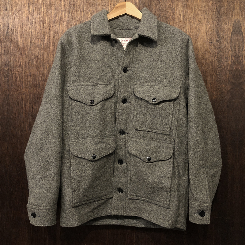 Filson Single Mackinaw Cruiser Heather Grey 38 Old Model Mint