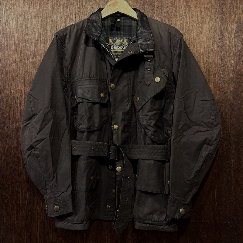 Barbour Beacon Oiled Cotton Riding Jacket Black Early 3Warrant C38