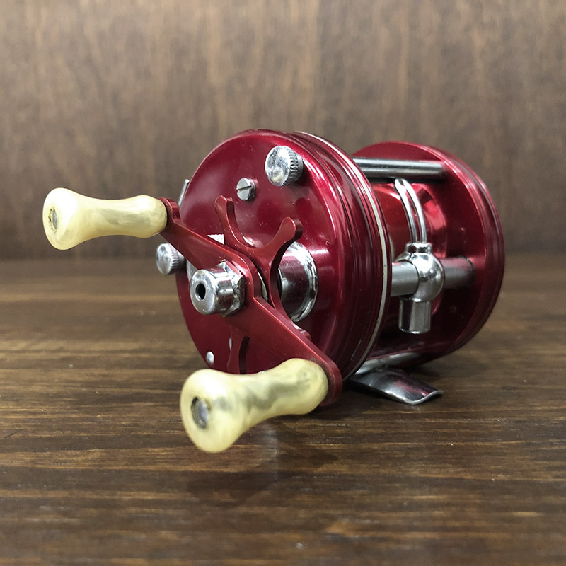 Abu Record Ambassadeur 5000 Svangsta Red With Case アブ レコード