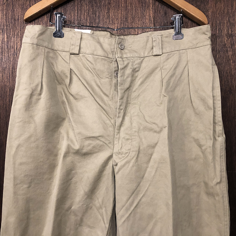 French Army M52 Trousers Chino Pants 44 Mint フレンチ アーミー