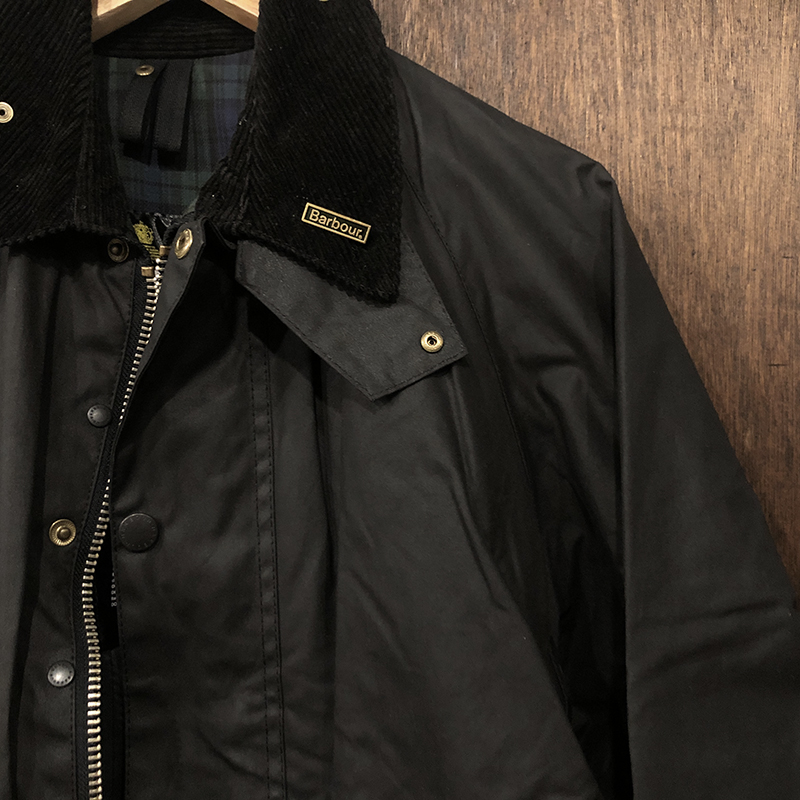 Barbour Transport Jacket Black C38 Dead Stock With Guarantee Card