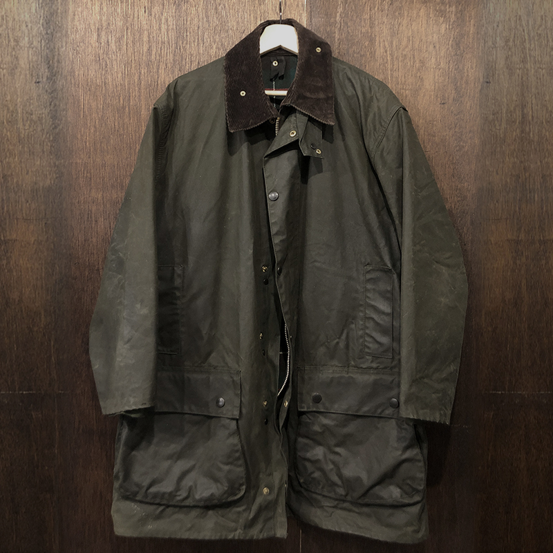Barbour Northumbria 3warrant Sage C44 With Original C44 Liner Fur