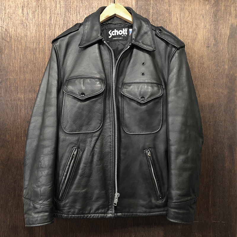 Schott 602 Policeman Leather Jacket 34 Mint ショット ポリスマン