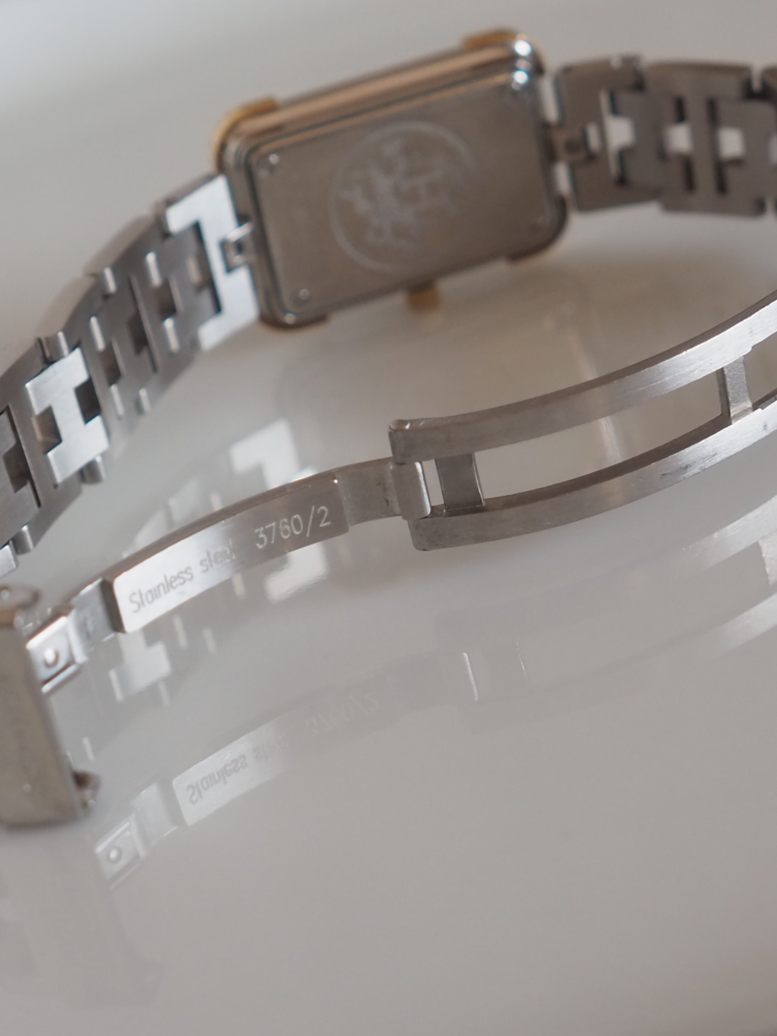 HERMES エルメス クロアジュール ウォッチ 腕時計 レザー メタル