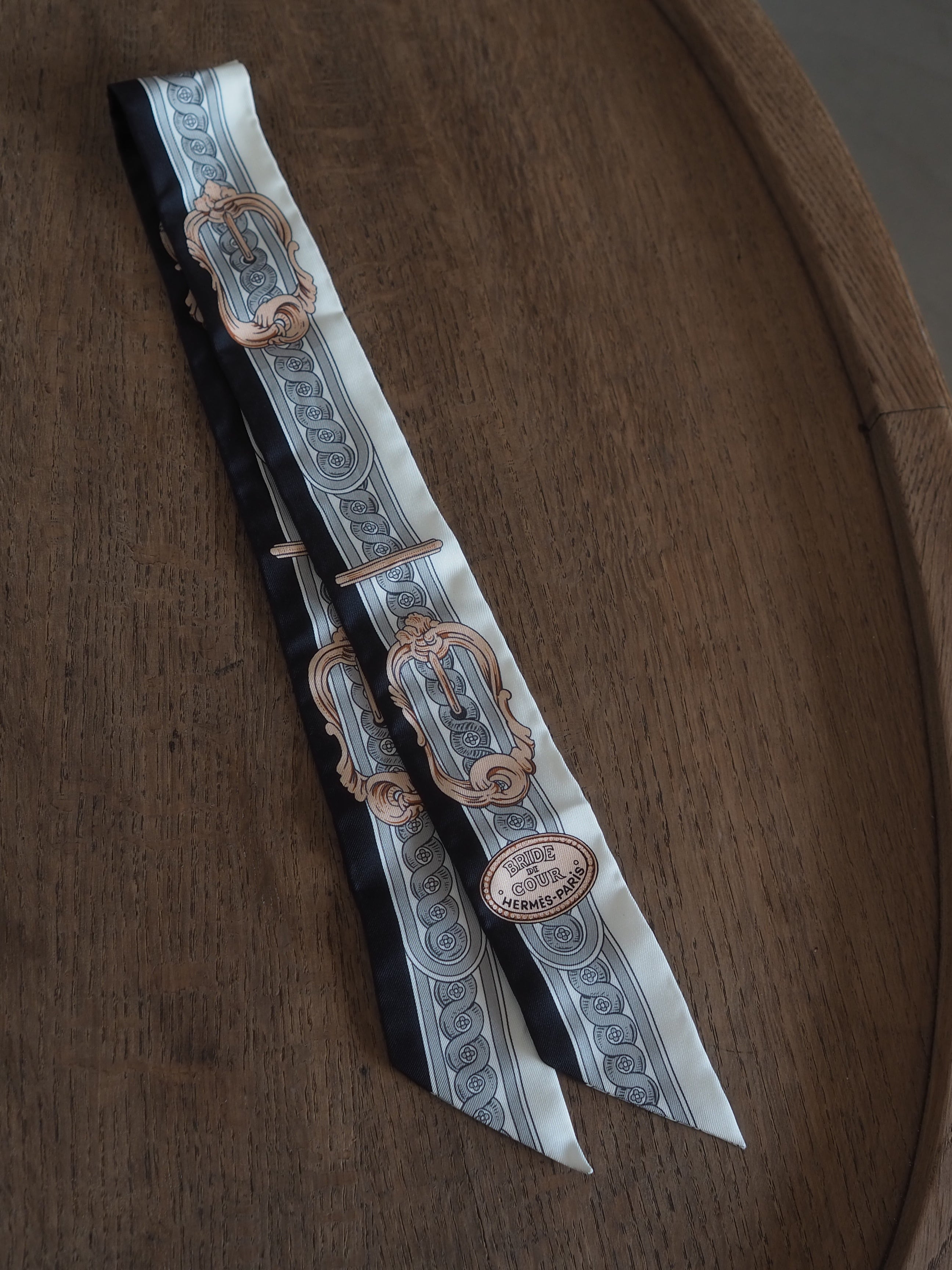 HERMES エルメス ツイリー スカーフ Bride de Cour ブリッド・ドゥ