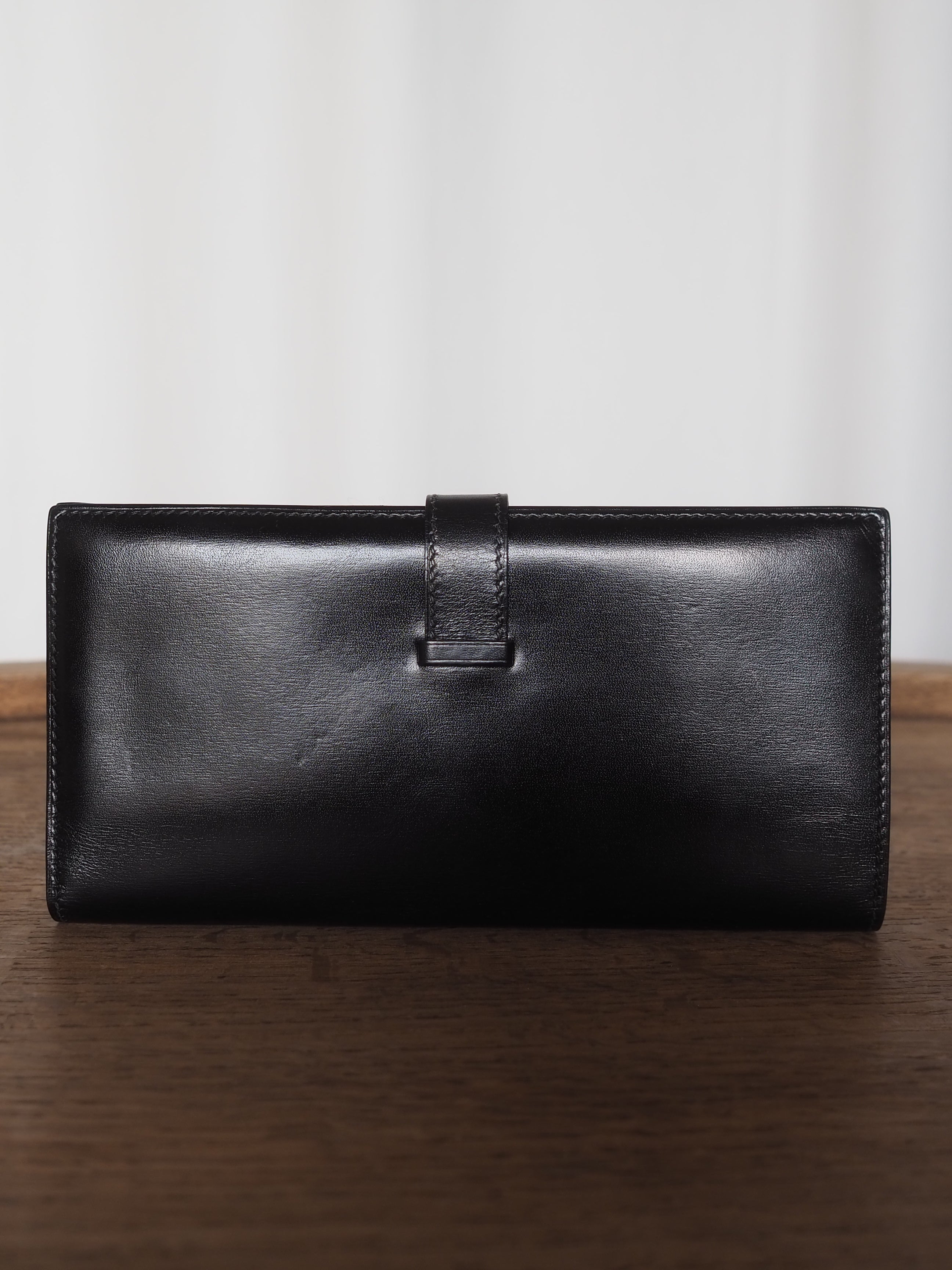 HERMES エルメス べアン クラシック ウォレット 長財布 ゴールド