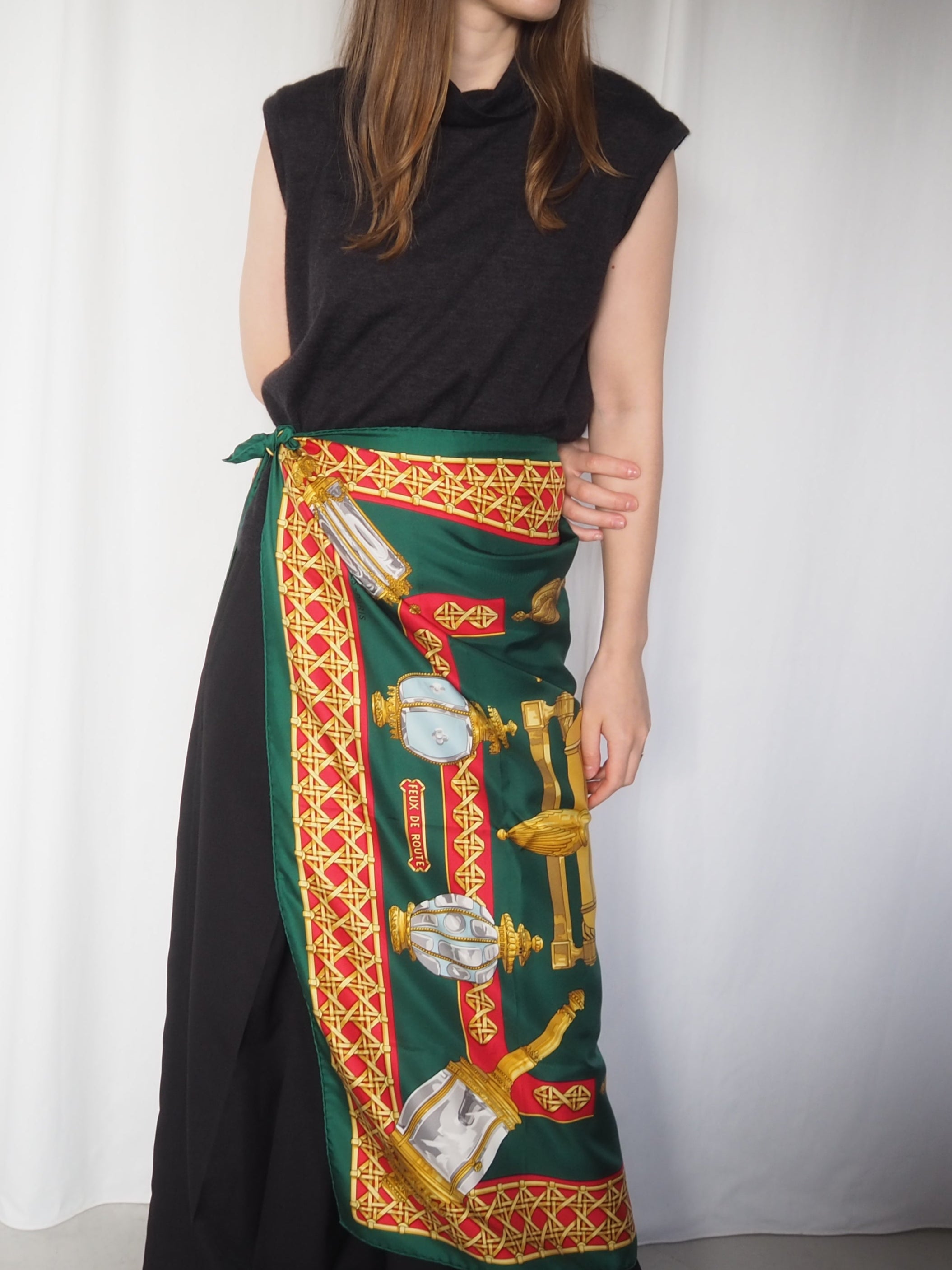 HERMES スカーフ カレ 90 