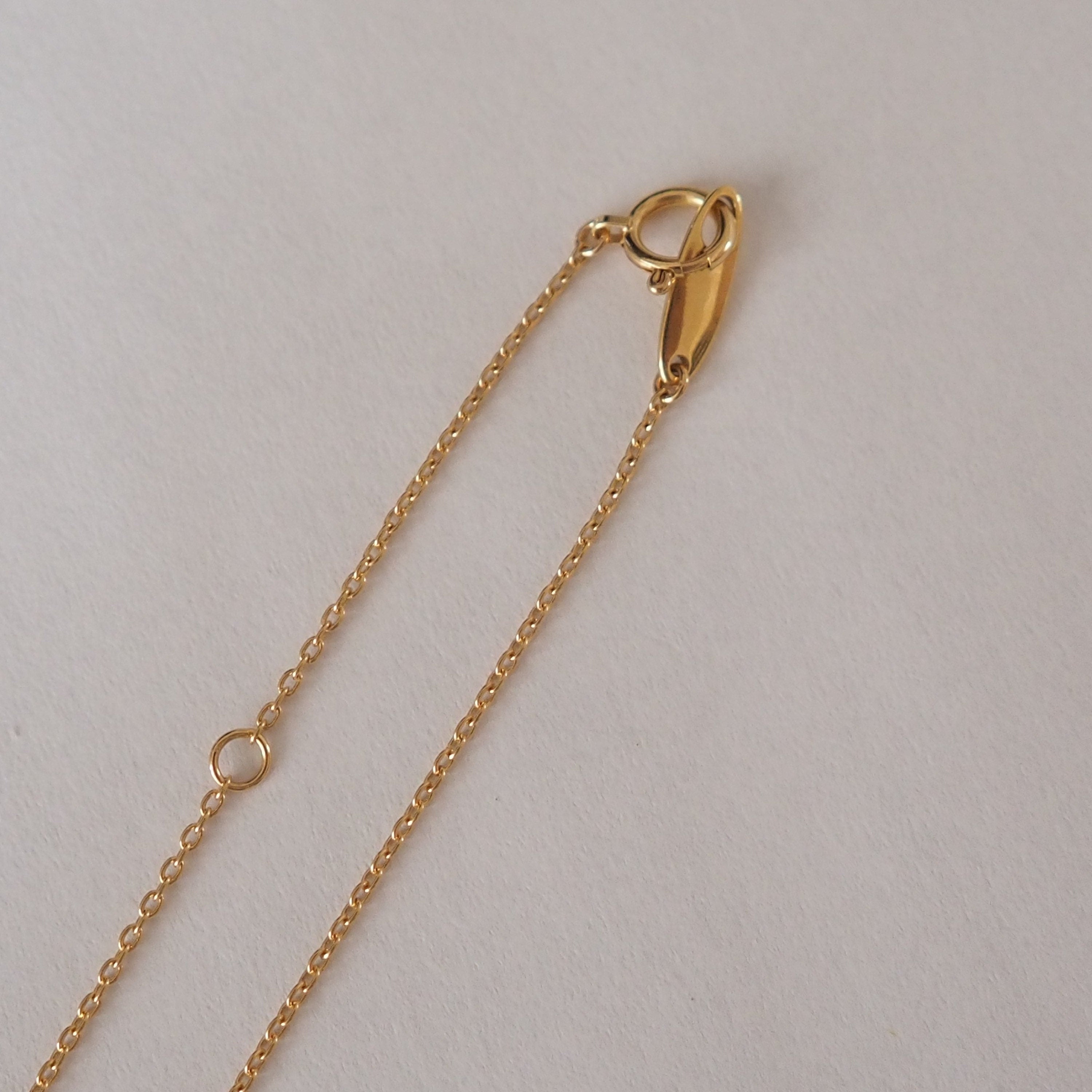 YSL Yves Saint Laurent ロゴ ネックレス 18K