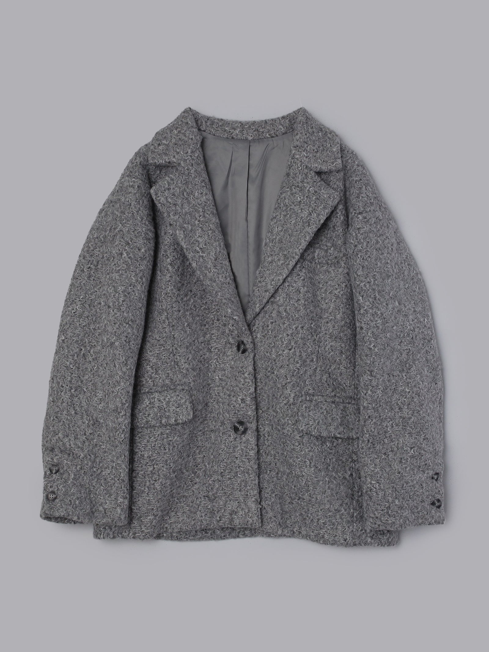 オンリープレミオ ジャケット サイズ36 ミリオール社生地 ブークレ混