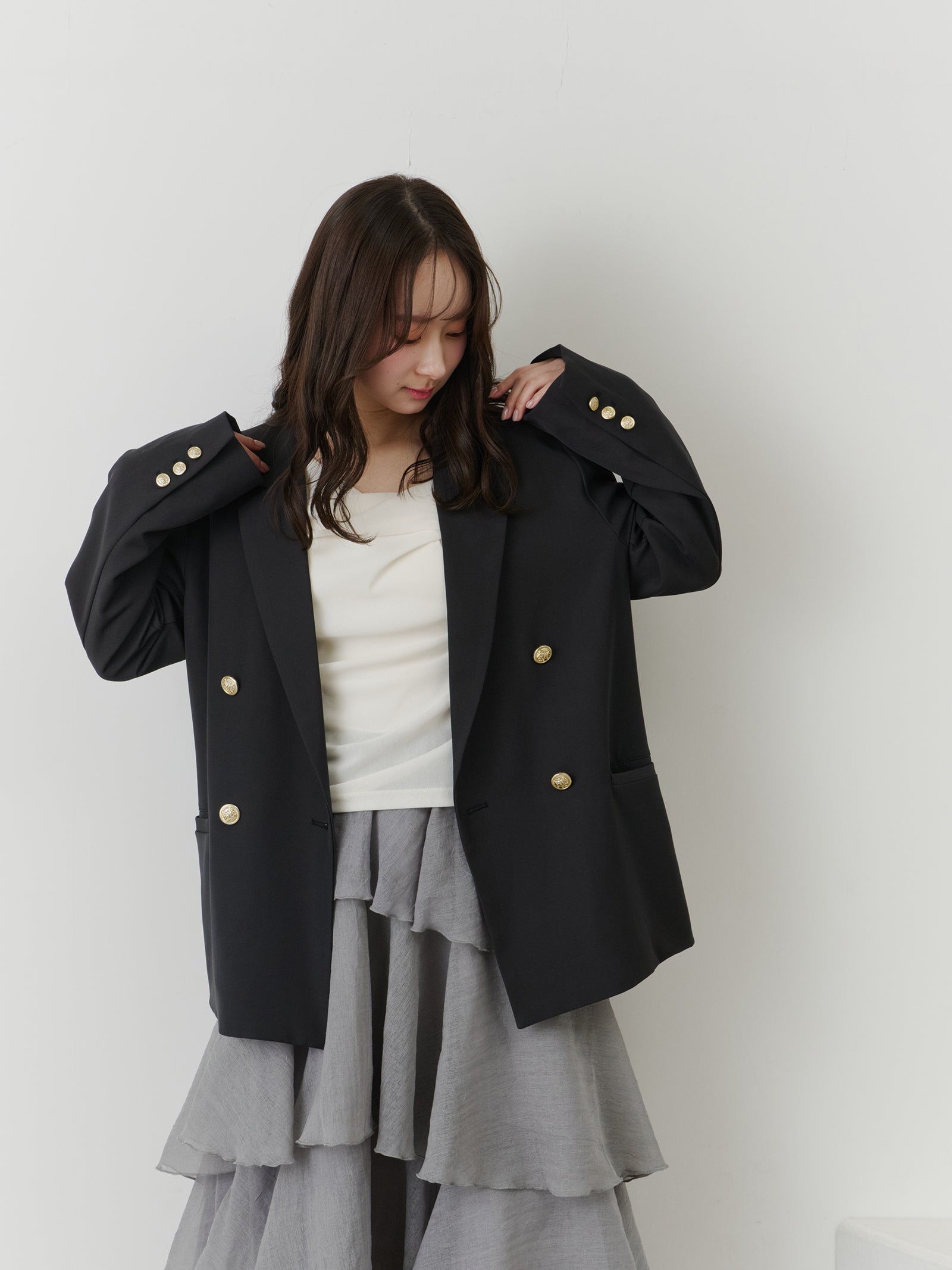 ツイルテーラードWジャケット