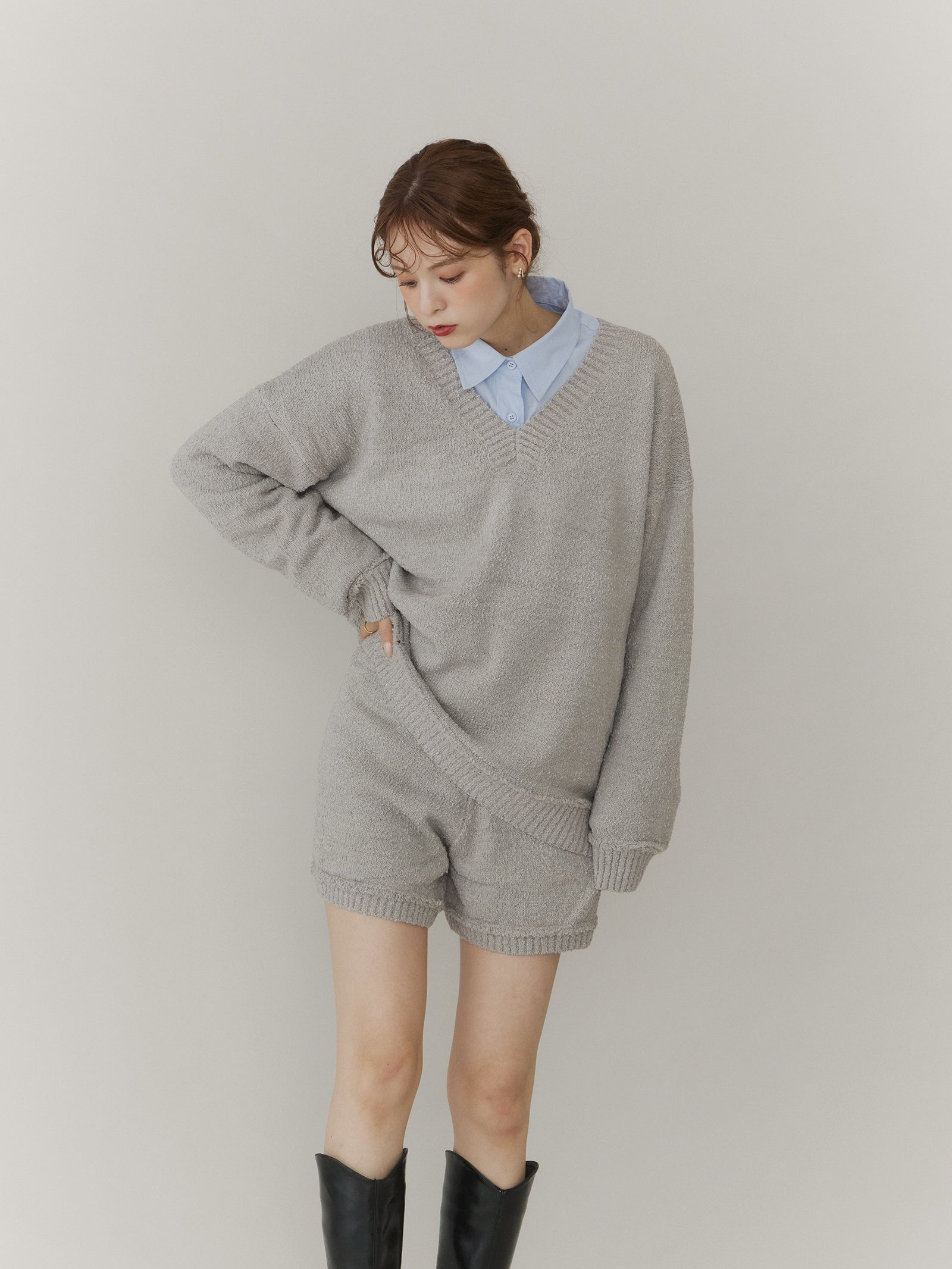 ブークレニットパンツ[セットアップ可能]