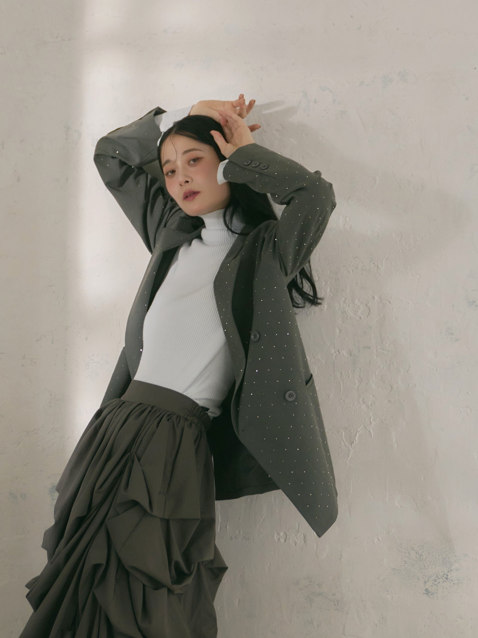 一部予約】ラインストーンジャケット【発送予定日 3月下旬~4月上旬】