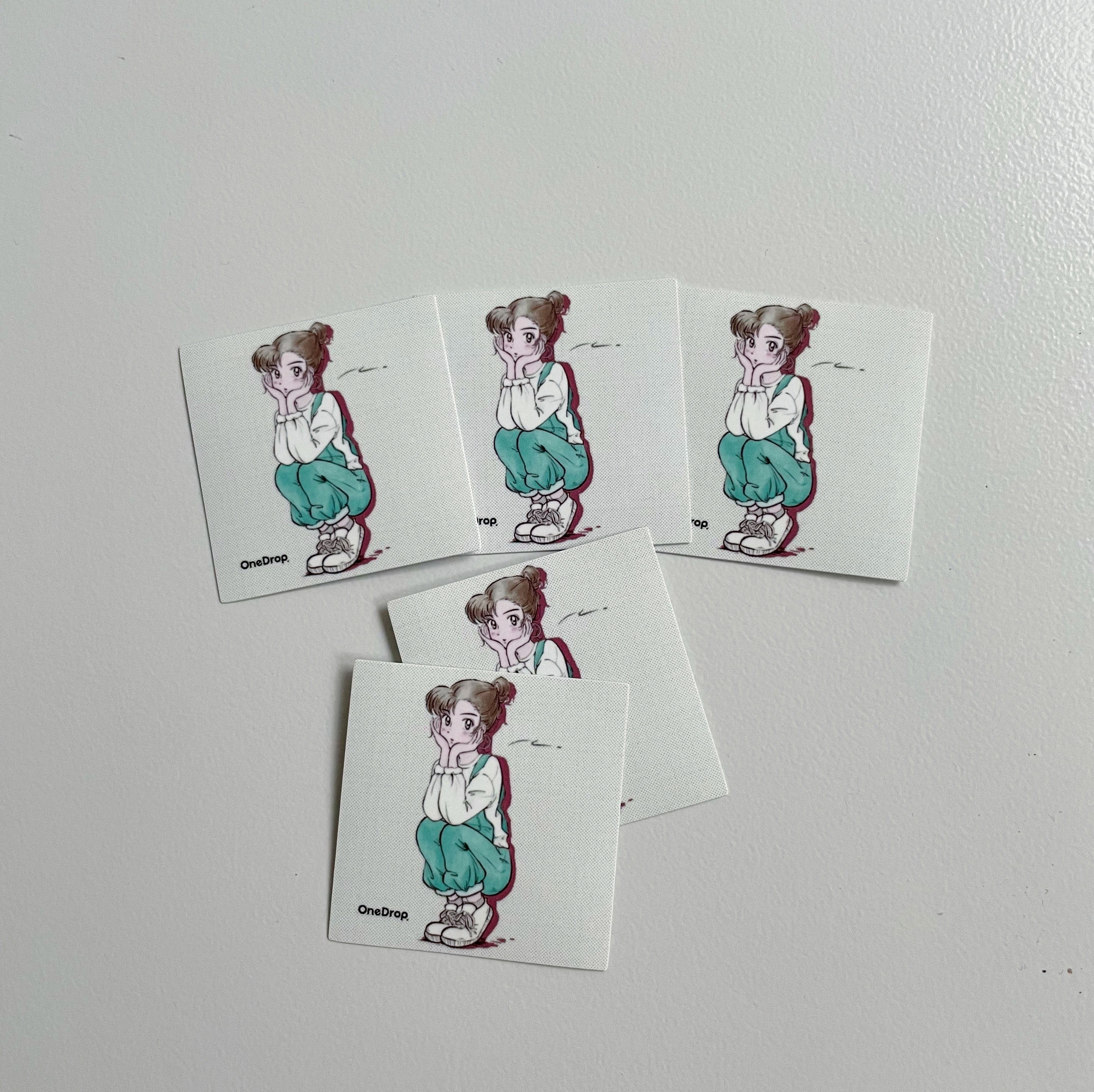 島田つか沙 GIRLステッカー – One Drop（ワンドロップ）