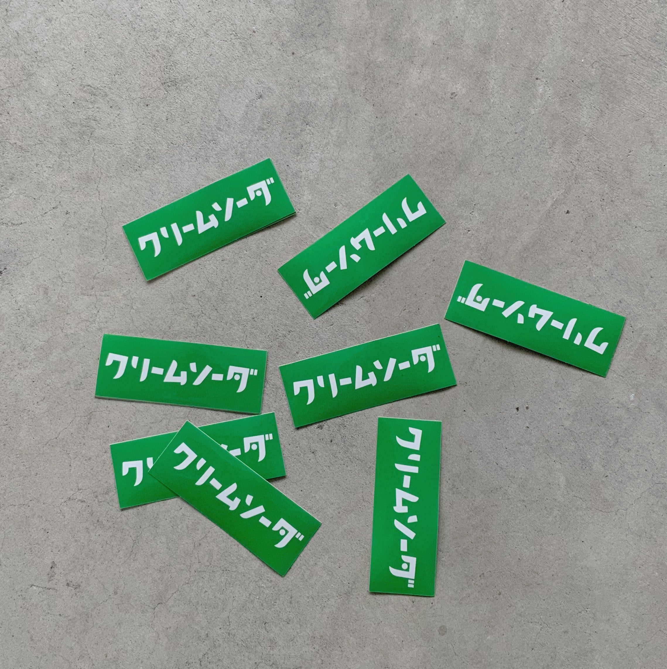 希少CREAM SODA クリームソーダ マッチ箱 ステッカー 送料無料 希少