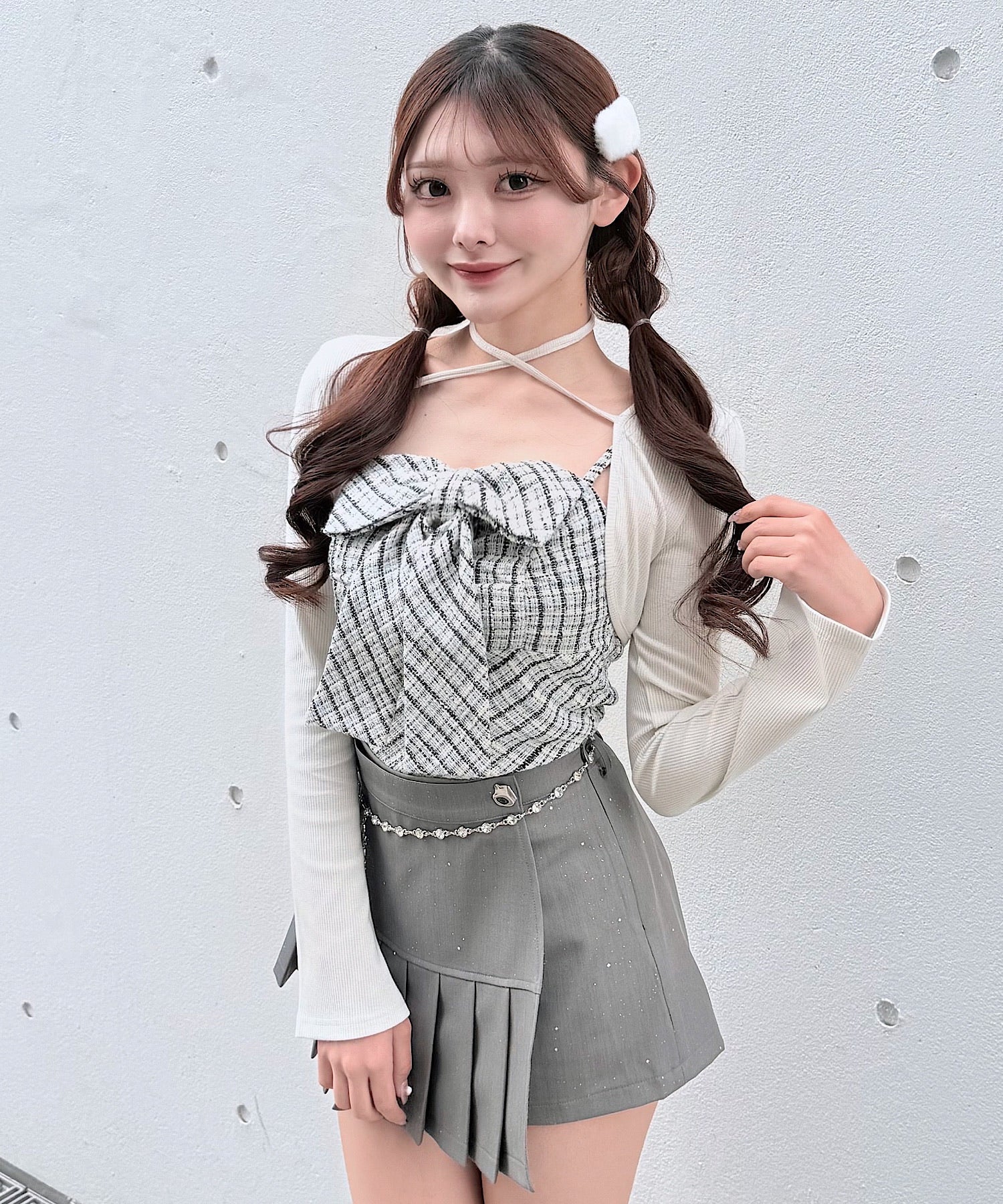 NOMAE リボンキャミセットトップス 黒 NOMAE - TOPS – PARK by one way