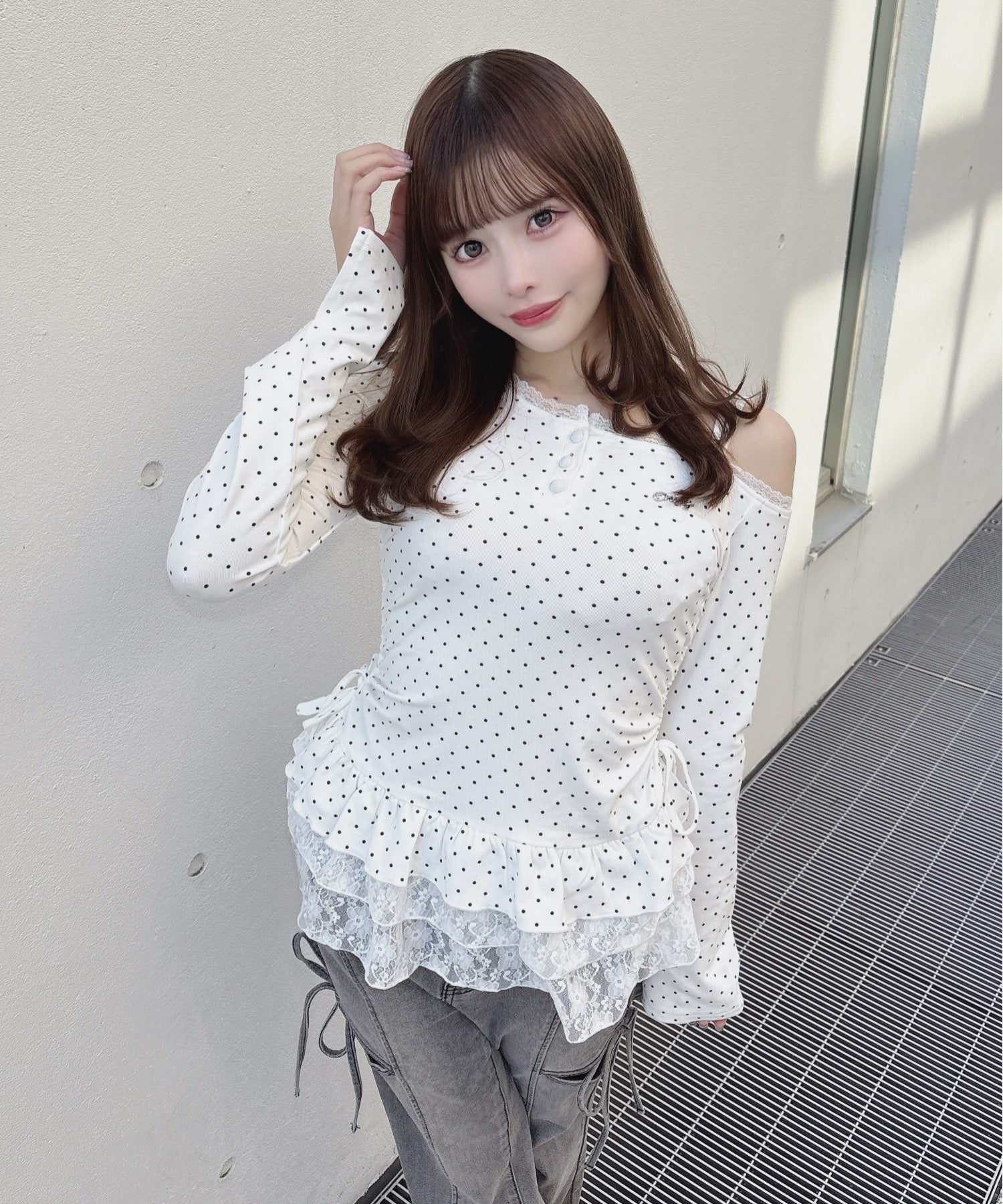 ペプラムティアードトップス – PARK by one way（パークバイワンウェイ）