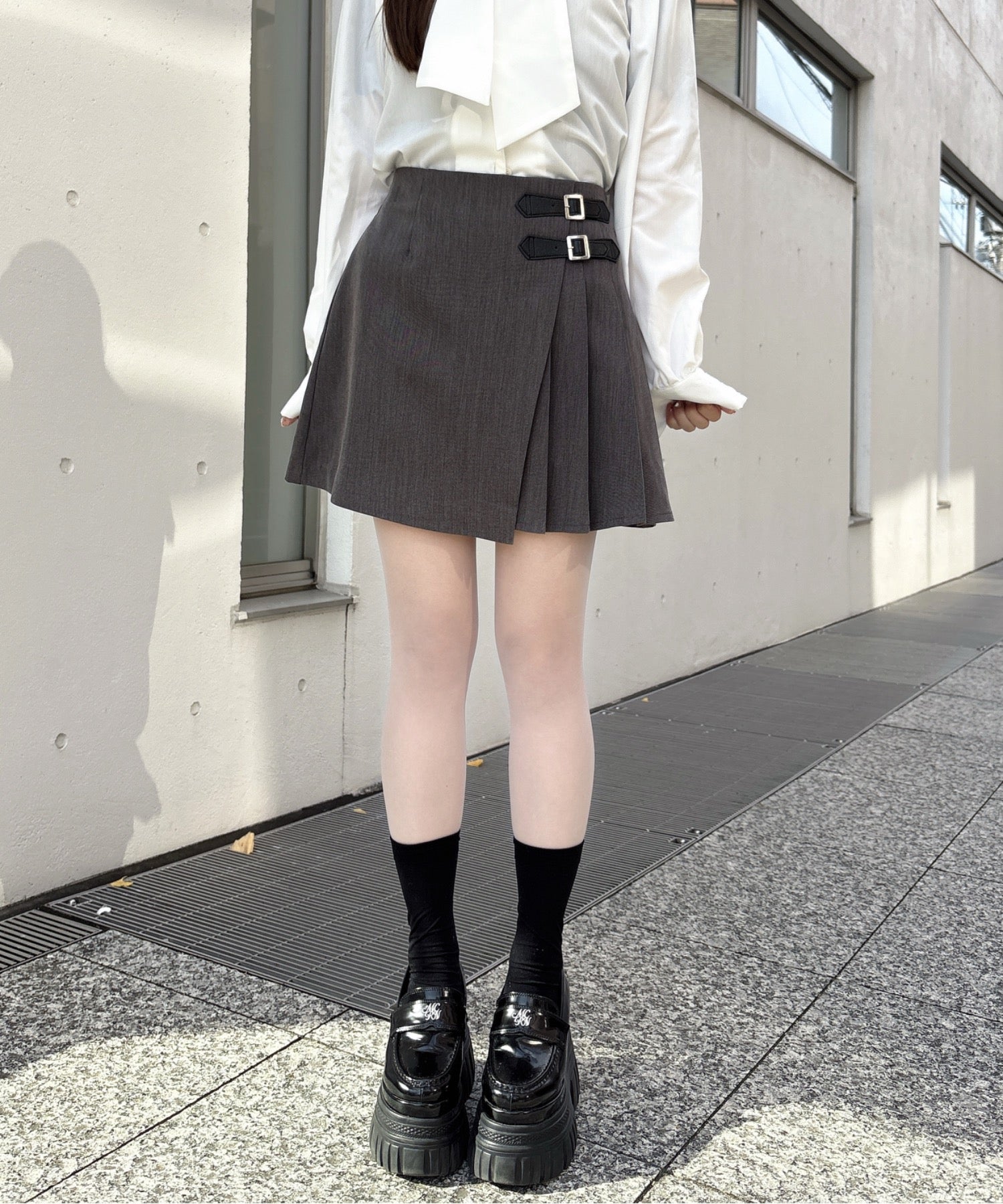 セット購入10％割♡対象商品】サイドベルトラップスカート – PARK by