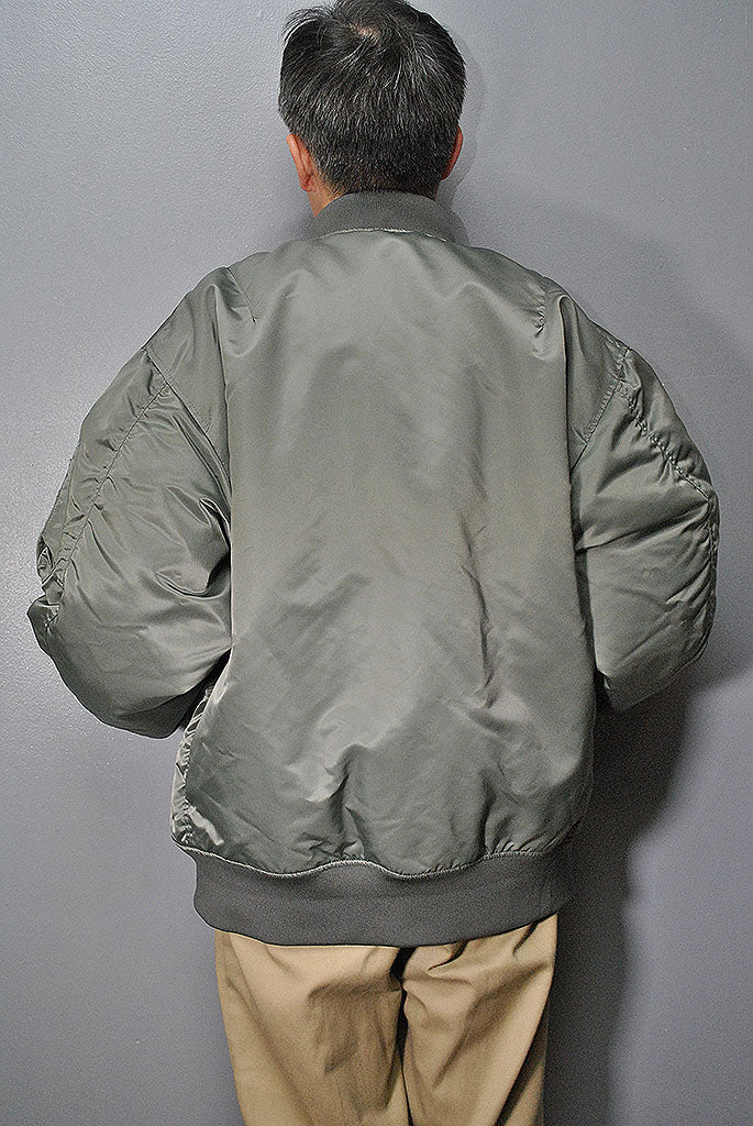 HYKE TYPE MA-1 JACKET