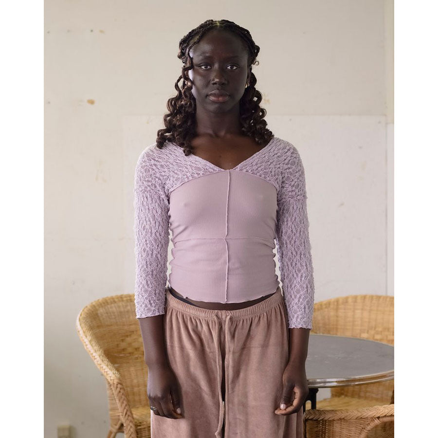 Baserange/ベースレンジ】NEHRU LONG SLEEVE TEE TTNLS-LA-SP26の通販