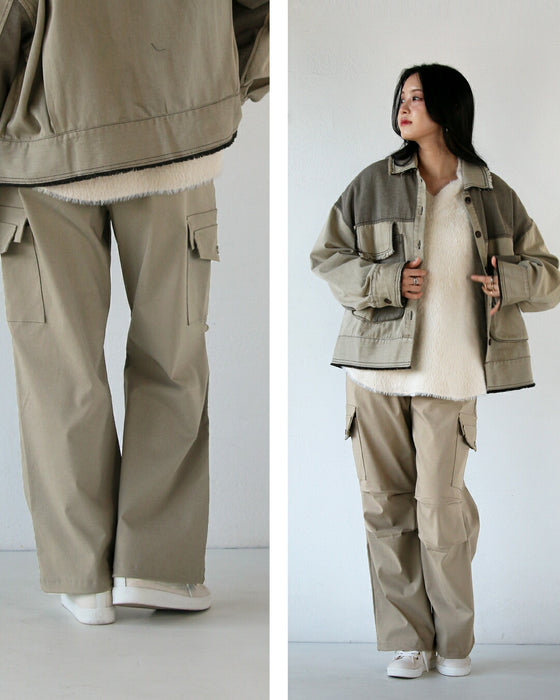 タックが決め手。着回しカーゴパンツ ベージュ – ONE PEACE ONLINE