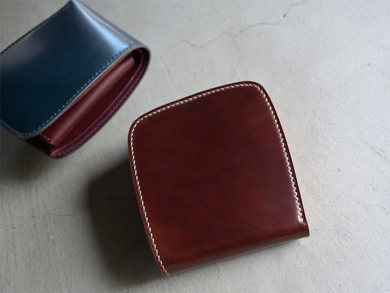 コードバン & ブッテーロ シェル型二つ折り財布 | ONES WORKER ワンズ