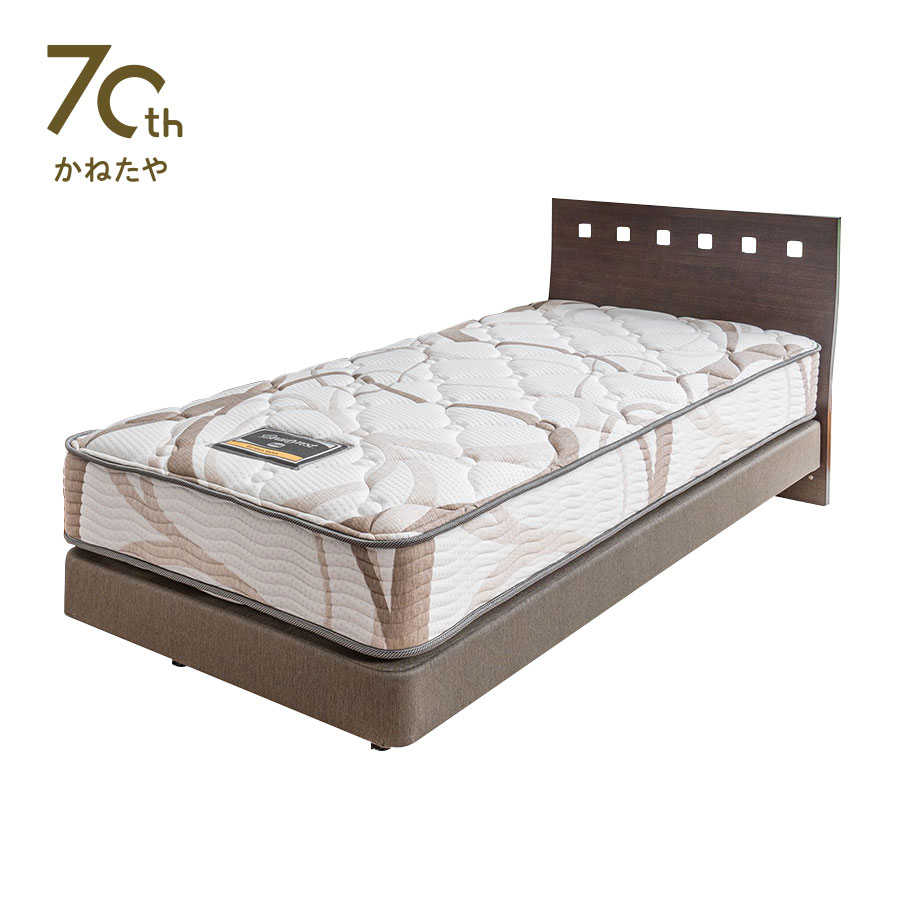 かねたや70周年記念 シモンズ S-Line ダブルクッション ベッドフレーム