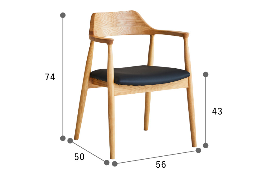 アイロスジャパン ダイニングチェア Leap Ⅱ chair