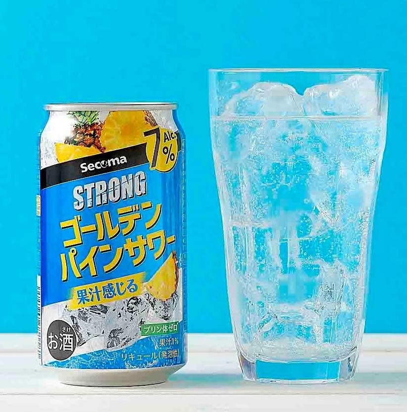 Secoma ストロングゴールデンパインサワー 350ml 24本入