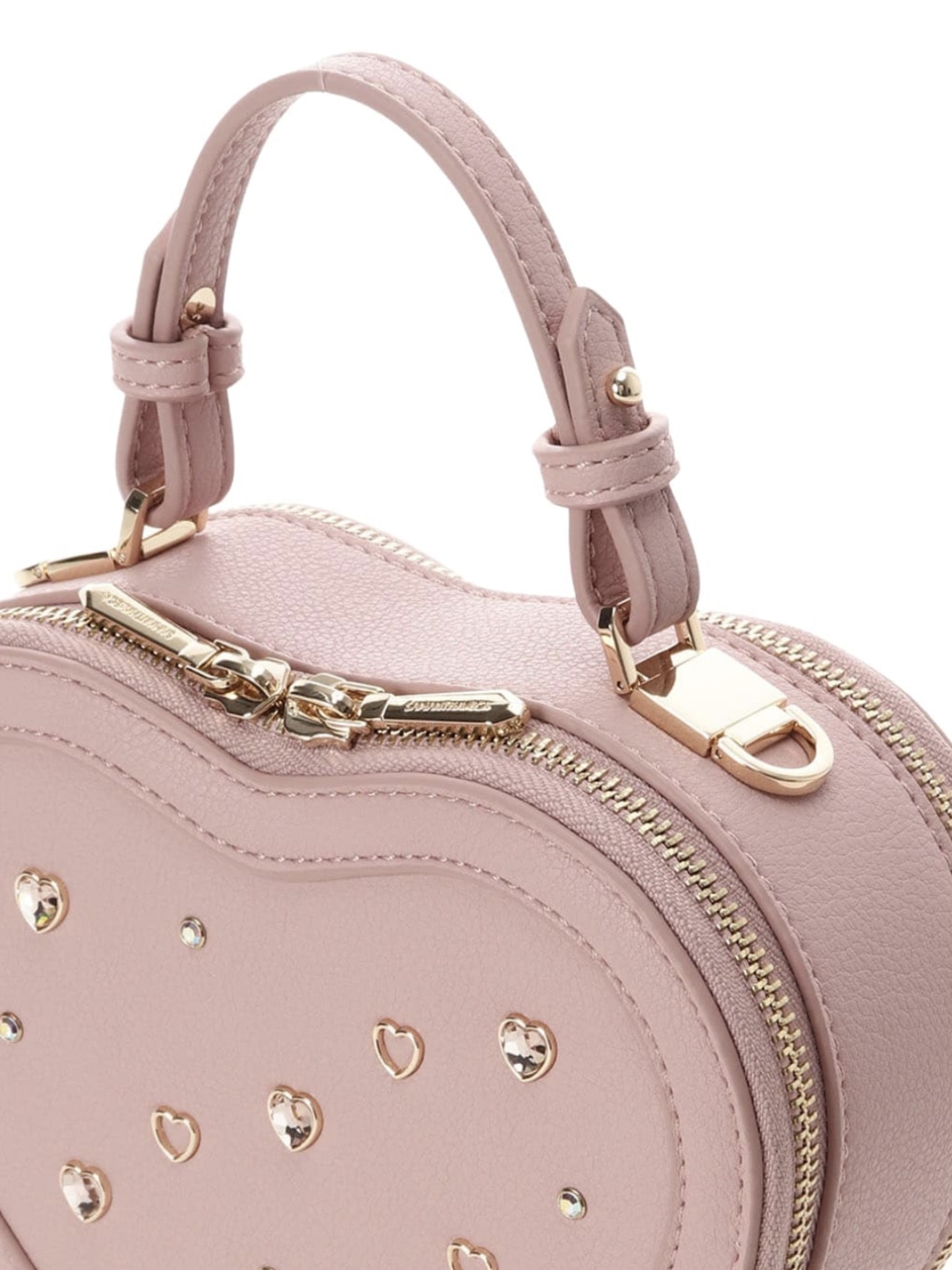 ビジューハート型ショルダーバッグ【ピンク】(ピンク)｜ サマンサベガ
