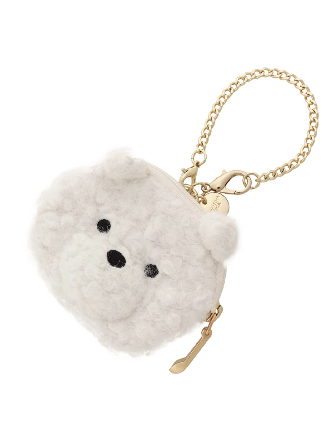 くまバッグチャーム【ホワイト】(ホワイト)｜ サマンサベガ｜池袋PARCO