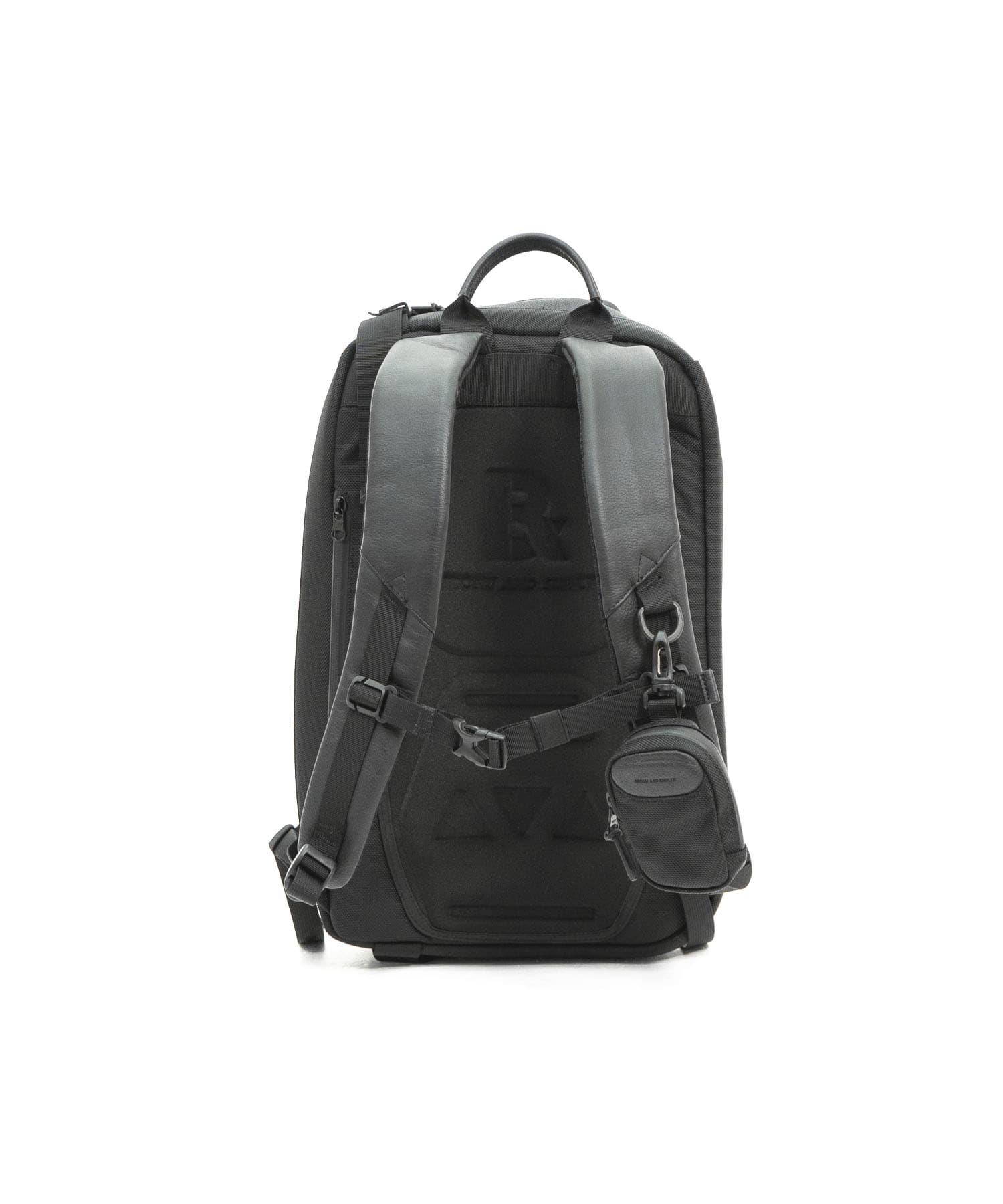 BROSKI & SUPPLY ADJUST MULTI BACKPACK 防水本革バックパック(BLACK