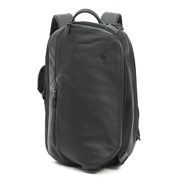 BROSKI & SUPPLY ADJUST MULTI BACKPACK 防水本革バックパック(BLACK