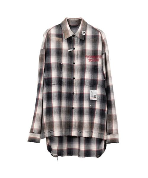 Maison MIHARA YASUHIRO/ Vintage Like Check Shirt(46 gray)｜ ROYAL