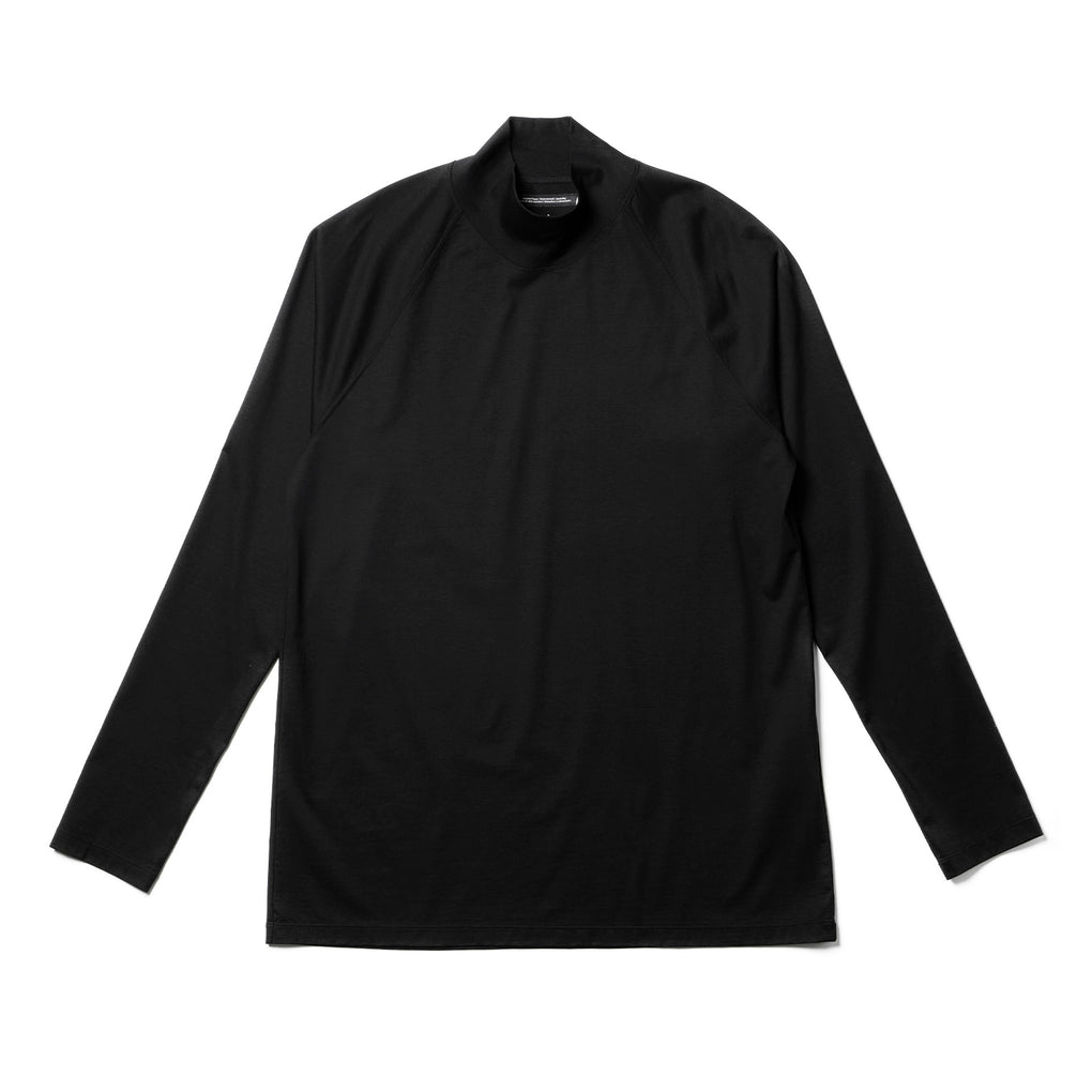 Julius/ユリウス/847CPM3-BLACK / エンブロイダリーハイネックロング