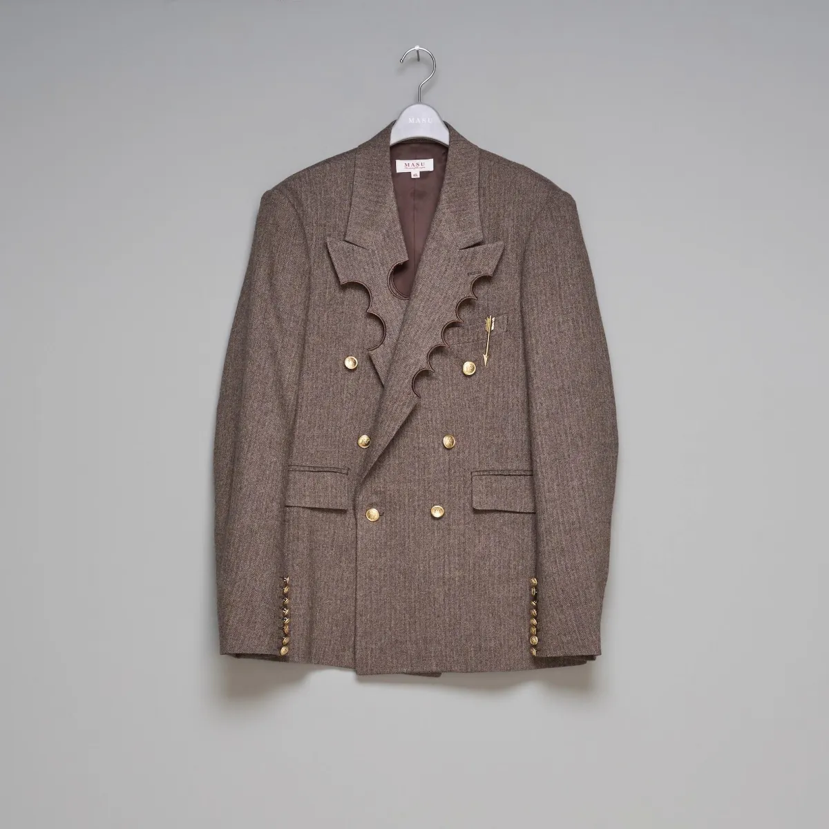 MASU (エムエーエスユー) / CRATER TAILORED JACKET / M25F9JK001 / 48