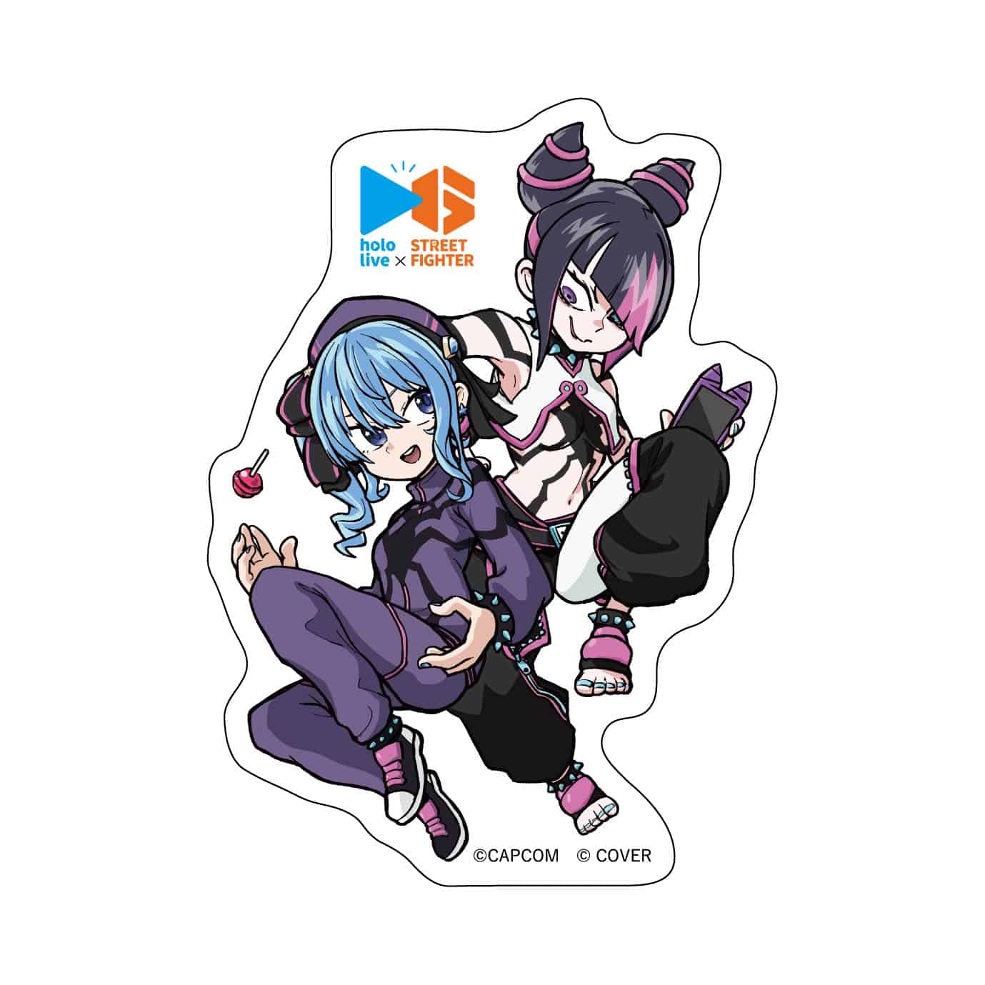 カプコンカフェ ストリートファイター6×ホロライブ第2弾 BIGステッカー