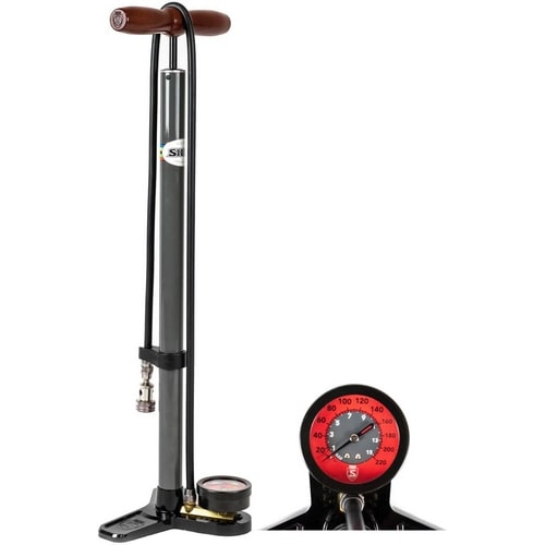 SILCA シリカ ゲージ付きフロアポンプ ビンテージ 空気入れ SILCA
