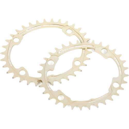 SUGINO ( スギノ ) チェーンリング CYCLOID CY4-SHC 12S ゴールド 34T