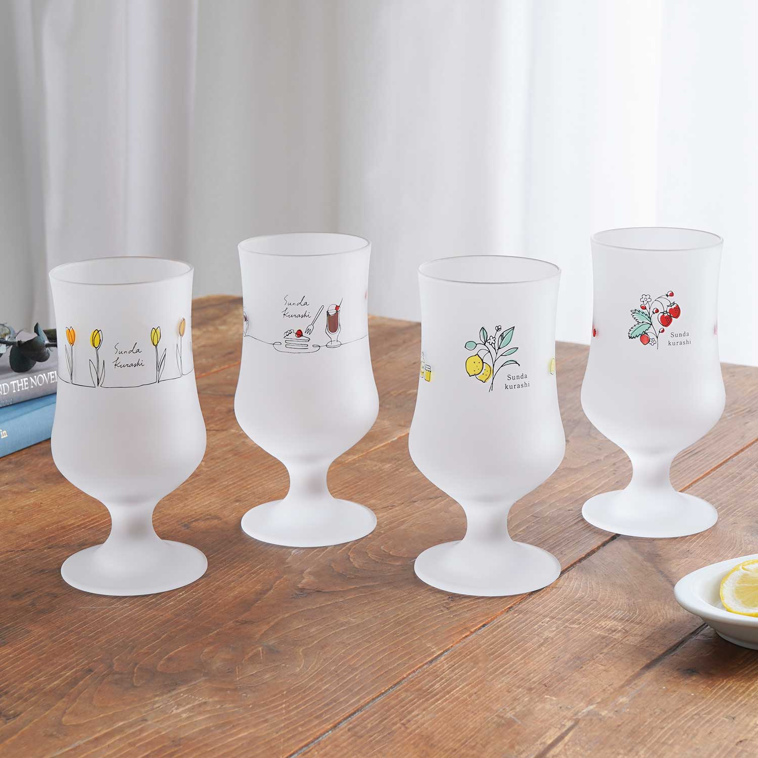 オリジナルグラス（いちご柄） 35001CC-601-SK3 / 東洋佐々木ガラス(株