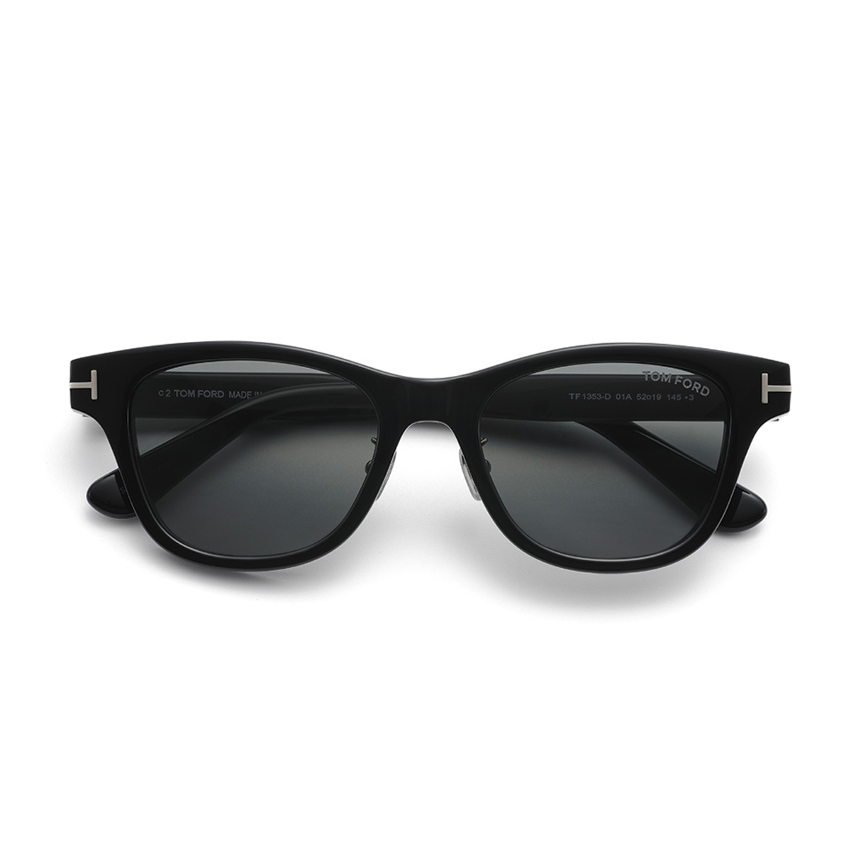 パリミキ限定】TOM FORD FT1353-D 01A ブラック/グレー 52(01A