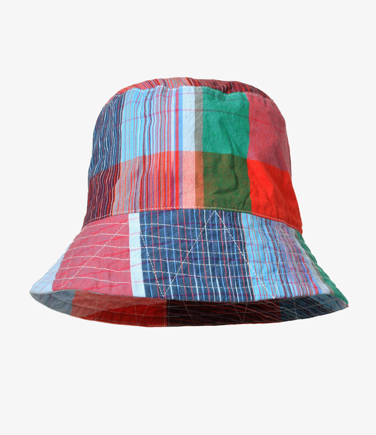Bucket Hat - Cotton Big Madras Plaid – NEPENTHES ONLINE STORE