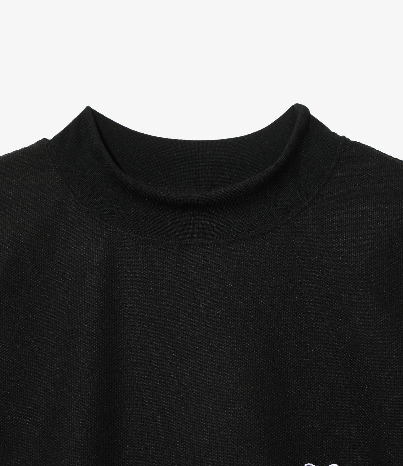 S/S Mock Neck Tee - Poly Pique – NEPENTHES ONLINE STORE