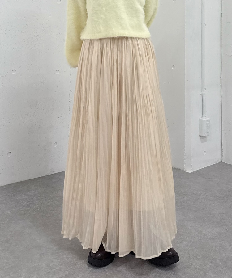 ランダムプリーツスカート(M MOCHA): スカート｜PMbox P&M OFFICIAL