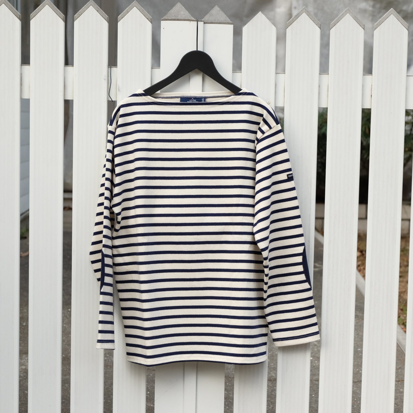 Saint James セントジェームス OUESSANT ELBOW PATCH ウェッソン