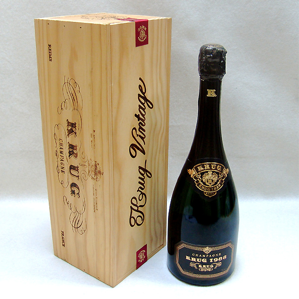 クリュッグ ヴィンテージ 1988年 750ml 木箱付 | お酒買取エイブイ